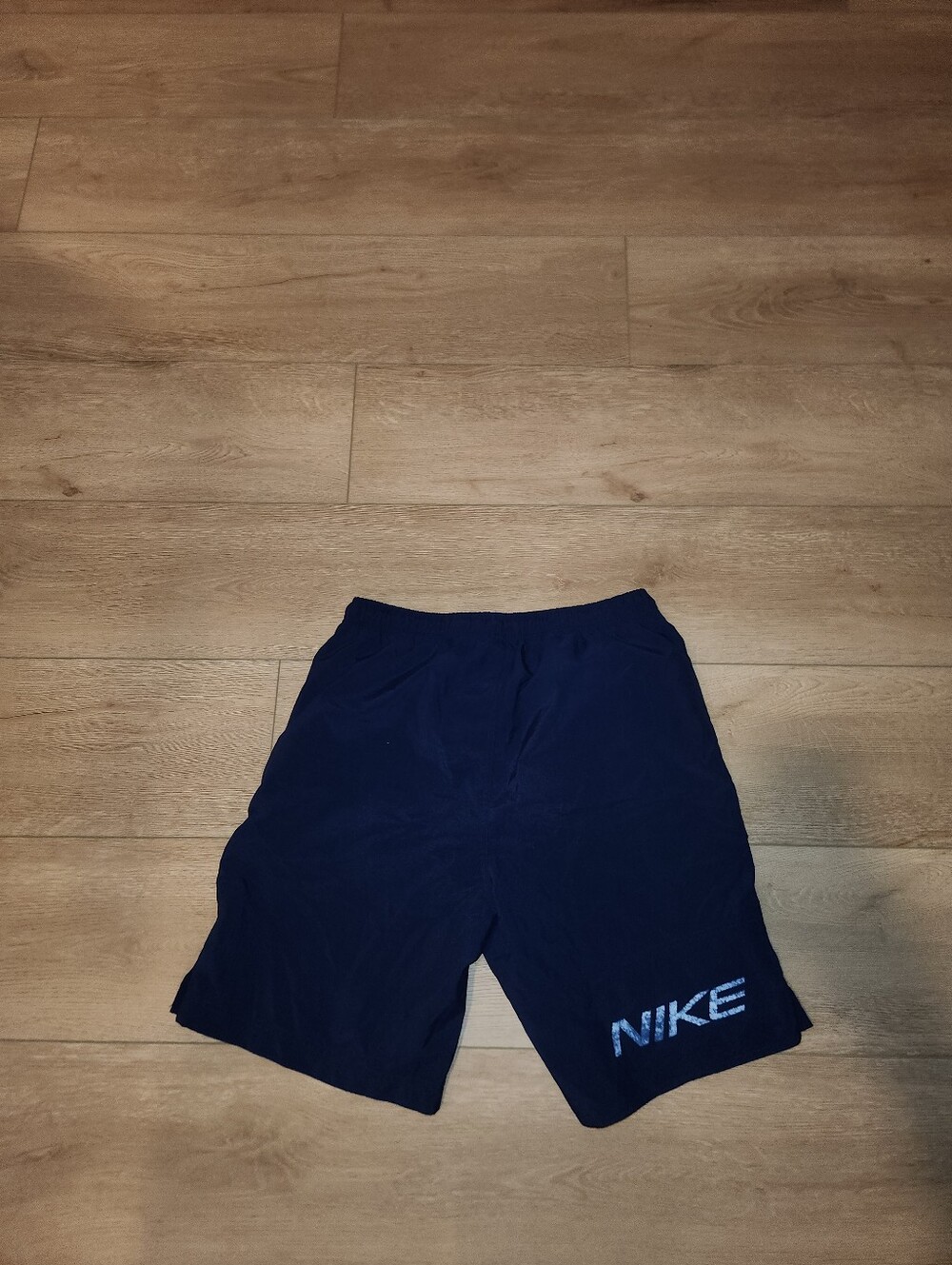 Vintage Y2K Nike Board Swim Suit Navy Blue Mens Size Large Good Condition Embroi